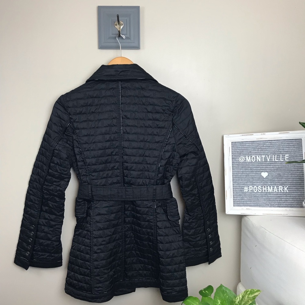 Laundry By Design XS Black Quilted Tied Jacket - Picture 7 of 7